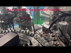 IV インフュージョンソフトバッグとボトルのためのEasy Peel フィルムキャップの組立機械