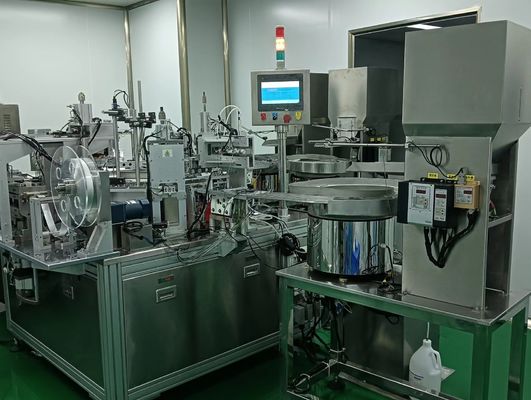 良い価格 自動医療用製品組立機械 ヨードーフォールキャップ注入コネクタ オンライン