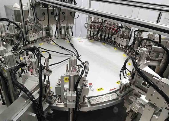 良い価格 4 ステーション キャップ 組立 機械 複合 折りたたみ 工業 ボトル キャッパー オンライン