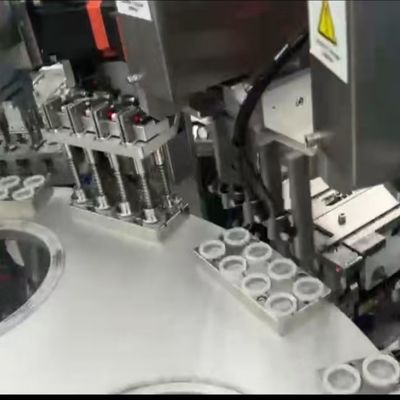 良い価格 高精度ユーロキャップ組立機械 サーボモーター インデックスドライブ 肺動力 オンライン