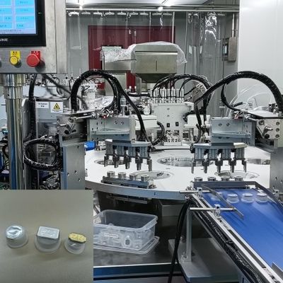 良い価格 IV インフュージョンキャップのためのカスタマイズされたユーロキャップ組立機械とGMP適合性および性能のための持続的なソリューション オンライン