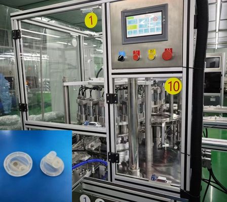 良い価格 ステンレス鋼とアルミニウム合金 プラスチックIV注入袋とボトルのためのユーロキャップ組立機械 ISOおよびGMP規格 オンライン