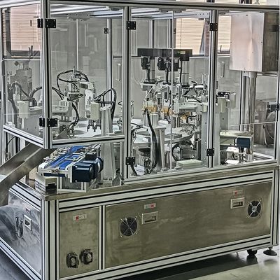 良い価格 パンチ舌キャップ 乾燥キャップ 自動組立機械 PLC制御ディスプレイ画面 動作 安定した動作 オンライン
