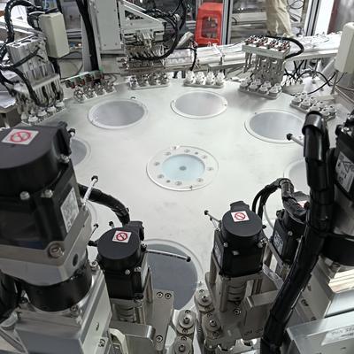 良い価格 テストステーションとカスタムターンテーブルミルクキャップ組立マシン オンライン