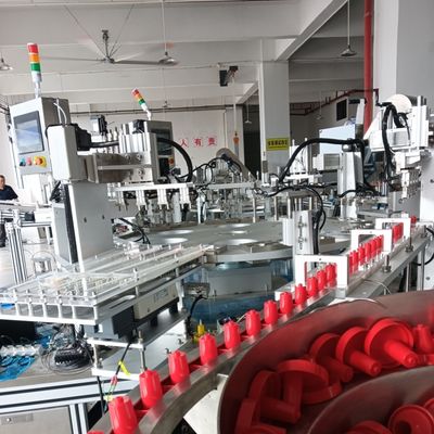 良い価格 自動化尿杯組立て機 安定性を高めるため インデックス・モーション操作と振動式フィッダー・ロードを備えています オンライン