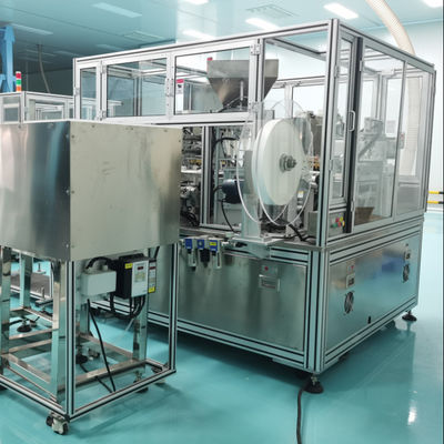 良い価格 High Operation Rate 96% Desiccant Cap Assembly Machine with High Capacity 1500-8500pcs/hr and Automatic Counting for Silica Gel Filling オンライン