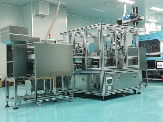 良い価格 自動シリカジェル乾燥剤キャップ組立マシン 1500-8500pcs/hr オンライン