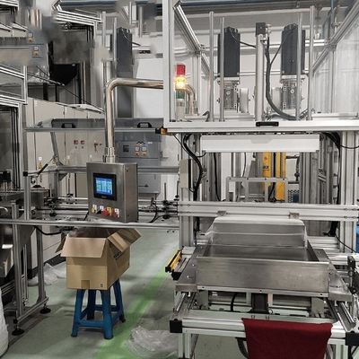 複数のバッグと生産速度オプションを持つボトルのためのPLC制御自動包装機
