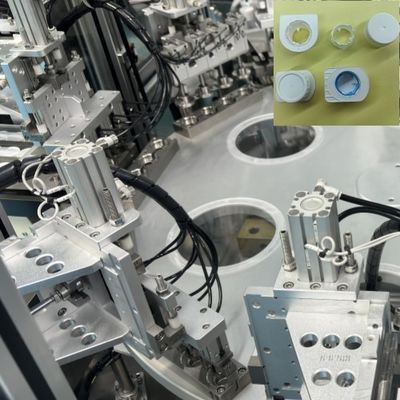 良い価格 自動検出付きヘリキャップ組立機械のためのカスタマイズされたターンテーブルまたはループ生産ライン オンライン