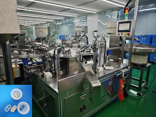 良い価格 プラスチックIV注入袋とボトルのためのユーロキャップ組立機械 高精度 オンライン