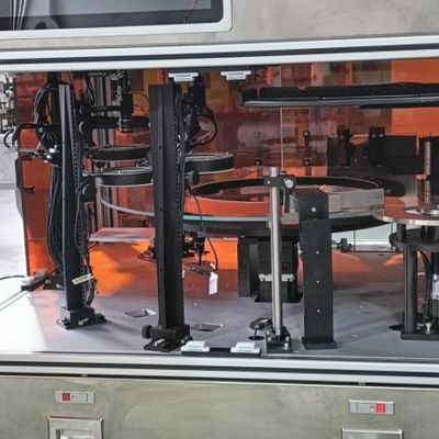 盲点なしの完全自動 360 度検査 0.3% 偽検出率 画像検査機