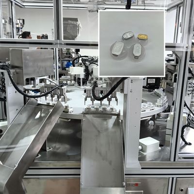 ステンレス鋼製の非標準的な注入ラミネートキャップ自動化機械,大きなテーブル厚さ