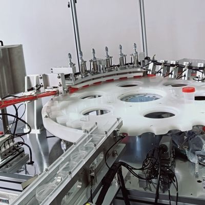高性能効率運転高合格率サーボ駆動尿検体カップねじ込み・包装機