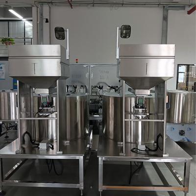 セルボモーターとタッチスクリーンのカスタムヘリキャップ組立機械