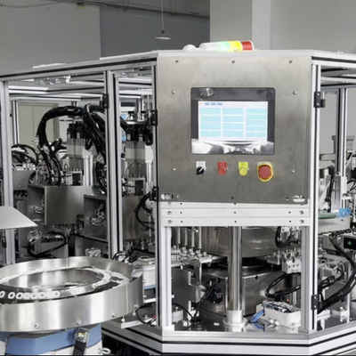 良い価格 Fully Automated Lotion Pump Assembly Machine 220V 1500-2500pcs/hr オンライン
