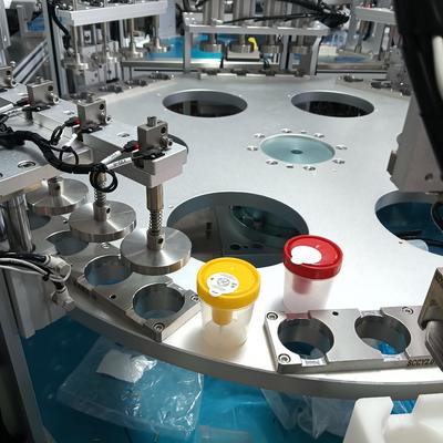 ターンテーブル式尿杯組立機械 医療製品の組立のために安定した性能と低保守コスト