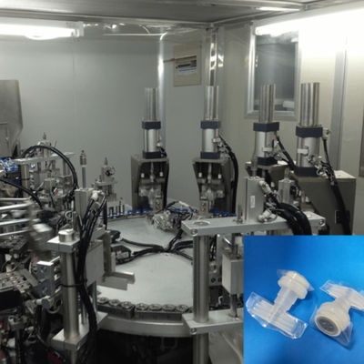 良い価格 High Efficiency Medical Product Assembly Machine with 98% Operation Rate and 2500-8000pph Production Speed for IV Soft Bag Caps and Ports オンライン