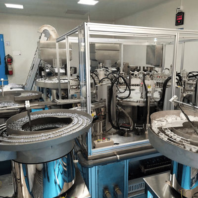 良い価格 Euro Cap Assembly Machine with AC380V Power Source 50Hz Frequency and 8000-15000pcs/hr Production Speed オンライン