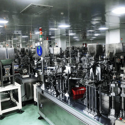 良い価格 Safety Lancet Production Line with Safety Features Vibrating Plate Feeding and 1 Year Warranty for Blood Lancet Assembly オンライン
